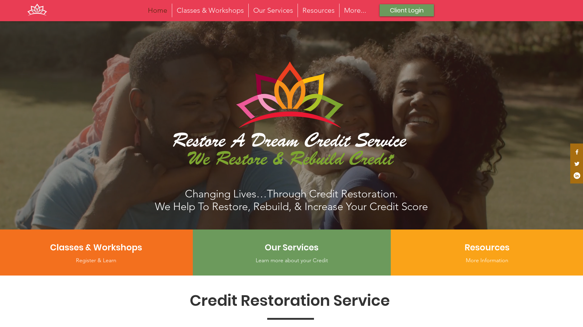 Restore A Dream Credit Service